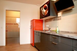 Die Küche der Ferienwohnung Koblenz